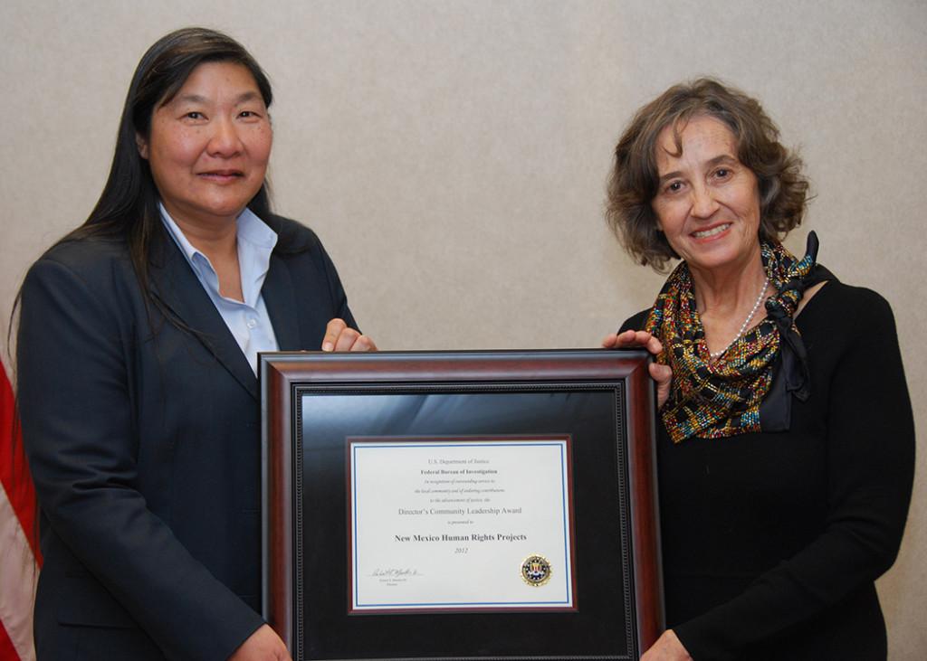 SAC Lee & Regina Turner - FBI Director's Community Leadership Award